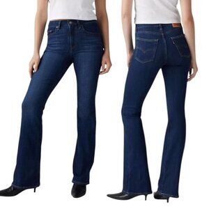 Levi’s 726 High Rise Flare Jeans Black Size 27